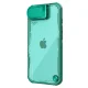 Nillkin Iceblade Prop dėklas iPhone 16e / 17e su kameros dangteliu, žalias