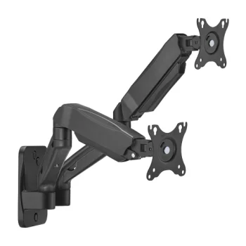 Hismart dvigubas monitorių sieninis laikiklis 17-32", iki 9kg (146238)