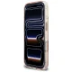 Guess IML Script Metal MagSafe dėklas iPhone 17 Pro Max, rožinis
