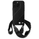 BMW iPhone 16 Pro Max dėklas M Edition Carbon Stripe & Strap, juodas