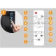 Infraraudonųjų spindulių šildytuvas Berdsen BD-984, 600 W, Wi-Fi, stiklas
