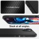 Spigen Liquid Air dėklas, skirtas iPhone 14 Plus, matinė juoda