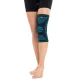 4Fizjo 910 Elastic Knee Brace with Patella Stabilization, Size S, Black/Blue