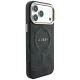 Guess Embossed 4G Classic MagSafe dėklas skirtas iPhone 17 Pro Max / 18 Pro Max, juodas