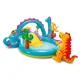 Pripučiama vandens žaidimų aikštelė Intex Dinoland 57135 su čiuožykla