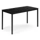 Modernhome NORD-MRBC-BC stalas 120x60 cm, juodas marmuras