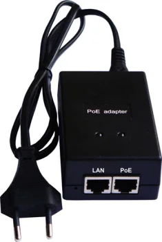 PoE injektorius 48V 0.4A 19.2W (10/100Base-T)