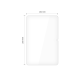 Apsauginis stiklas Tech-Protect Glass Fit+ Lenovo Tab P11 (TB-336), 2 vnt.