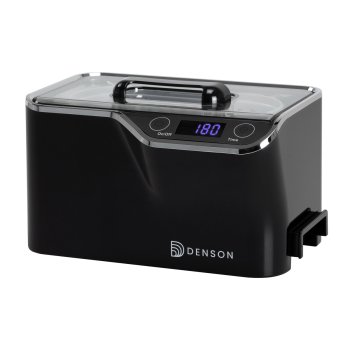 DENSON ACDS-100 ultragarsinė valyklė, 0.6L, 50W, juoda
