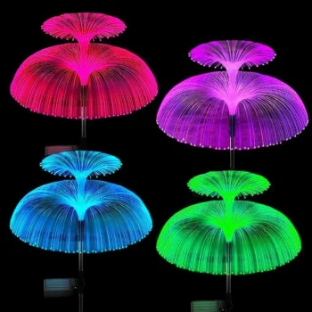 Jellyfish solar garden lights 4 pcs