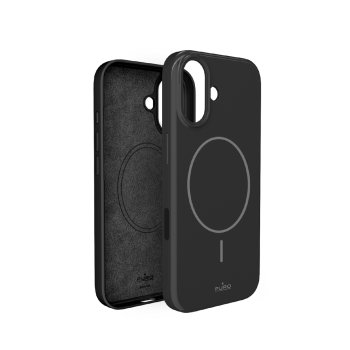 Puro Pulse dėklas, skirtas iPhone 17, juodas
