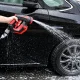 Automobilio plovimo pistoletas su 200 ml talpykla, 8 režimai, raudonas
