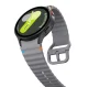 \"Tech-Protect\" silikoninis dirželis Samsung Galaxy Watch 4/5/6/7/FE, pilkas