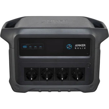 Nešiojama elektros stotelė Anker SOLIX C1000 Gen 2 1024 Wh 2000 W, Black / Grey