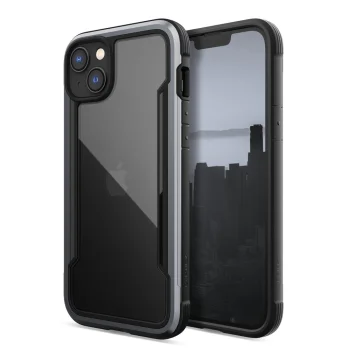 Smūgiams atsparus dėklas Raptic Shield telefonui iPhone 14 Plus su MagSafe, juodas