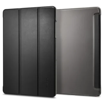 Spigen Smart Fold atverčiamasis dėklas Samsung Galaxy Tab A9+ / A11+ Juodas