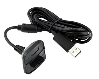 Play & Charge cable for Xbox 360 wireless controller, 1.5m