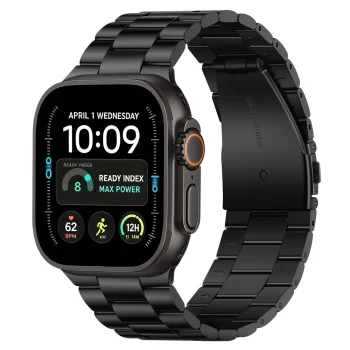 Tech-Protect Stainless apyrankė Apple Watch 44 / 45 / 46 / 49 mm, juoda