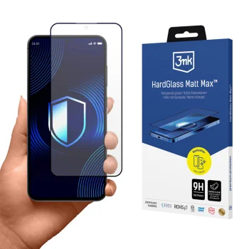 Matatinis apsauginis stiklas 3mk HardGlass Matt Max, skirtas Samsung Galaxy S25