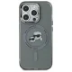 Karl Lagerfeld dėklas, skirtas iPhone 15 Pro Max, HC MagSafe IML Metal KC Heads, juodas
