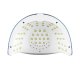 Glow YC57 UV/LED nagų lempa 268W, mėlyna-rožinė