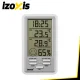 Izoxis meteorologinė stotelė su termometru ir higrometru, 14.5x8x2.4cm