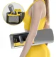 4Fizjo CARE+ Massage Roller with Bumps, 45 cm, Grey