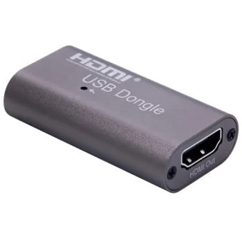 USB į HDMI adapteris, 1080p, pilkas