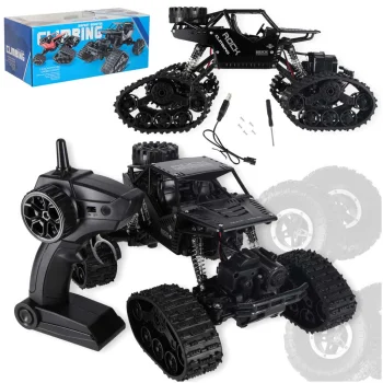 Valdomas automobilis RC Rock Crawler 4x4 LHC012, juodas