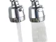 Kitchen Faucet Water Aerator, 360°, M22, Chrome, Silver