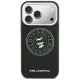 Karl Lagerfeld Point & Choupette Sketch MagSafe dėklas iPhone 18 Pro Max / 17 Pro Max, juodas