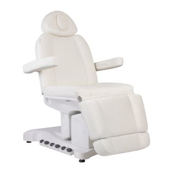 Elektrinis kosmetologinis krėslas Azzurro 708B Exclusive, baltas
