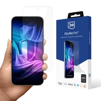 Matinė ekrano apsauginė plėvelė 3mk SilkyMatt Pro skirta Google Pixel 11 Pro XL