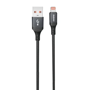 Dudao L3SL USB-A to Lightning Cable 3A 30W 1.2m, Black