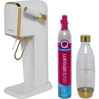 Gazuoto vandens aparatas SodaStream Art, White/Gold