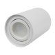 Maclean MCE422 W Surface Mounted Spotlight, GU10, Round, White