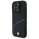 BMW iPhone 16 Pro Max dėklas Sign Leather Line MagSafe, juodas