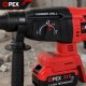 Akumuliatorinis perforatorius OPEX TOOLS OPX28008 21V 2x 3.0Ah SDS+