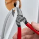 KNIPEX šoninės replės 160 mm su plastiku dengtomis rankenomis