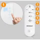 Infraraudonųjų spindulių šildytuvas Berdsen Bd-992, 1000 W, Wi-Fi, pultelis