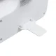 Maclean MCE224G Elektros Skirstytuvas su 4 Lizdais ir Jungikliu, Schuko, Baltas