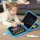 Bakalu KZ1025 Portable Drawing Board Book with Chalk Markers, Bear