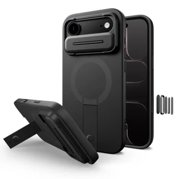 Tech-Protect Kevlar Aura MagSafe Case for iPhone Air, Black