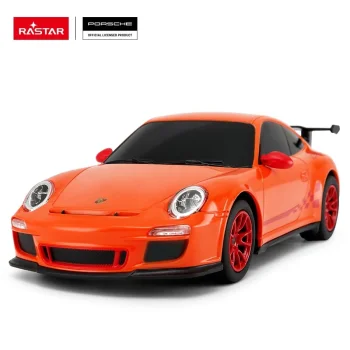 Rastar Porsche 911 GT3 RS radijo bangomis valdomas automobilis, 1:24, oranžinis