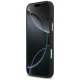 Guess dėklas iPhone 17 Pro Max telefonui 4G Strass Logo MagSafe, juodas