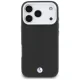 BMW M Sign Metal Logo MagSafe dėklas iPhone 17 Pro telefonui, juodas