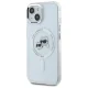 Karl Lagerfeld dėklas iPhone 14 su MagSafe, baltas