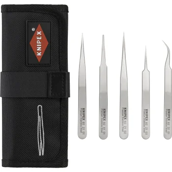 KNIPEX 92 00 02 precizinių pincetų rinkinys, 5 vnt.