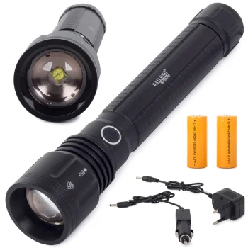 Bailong P58 Tactical LED Flashlight CREE XHP50 with Zoom