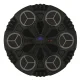 Sieninis bokso treniruoklis su Bluetooth, LED ir USB priedais